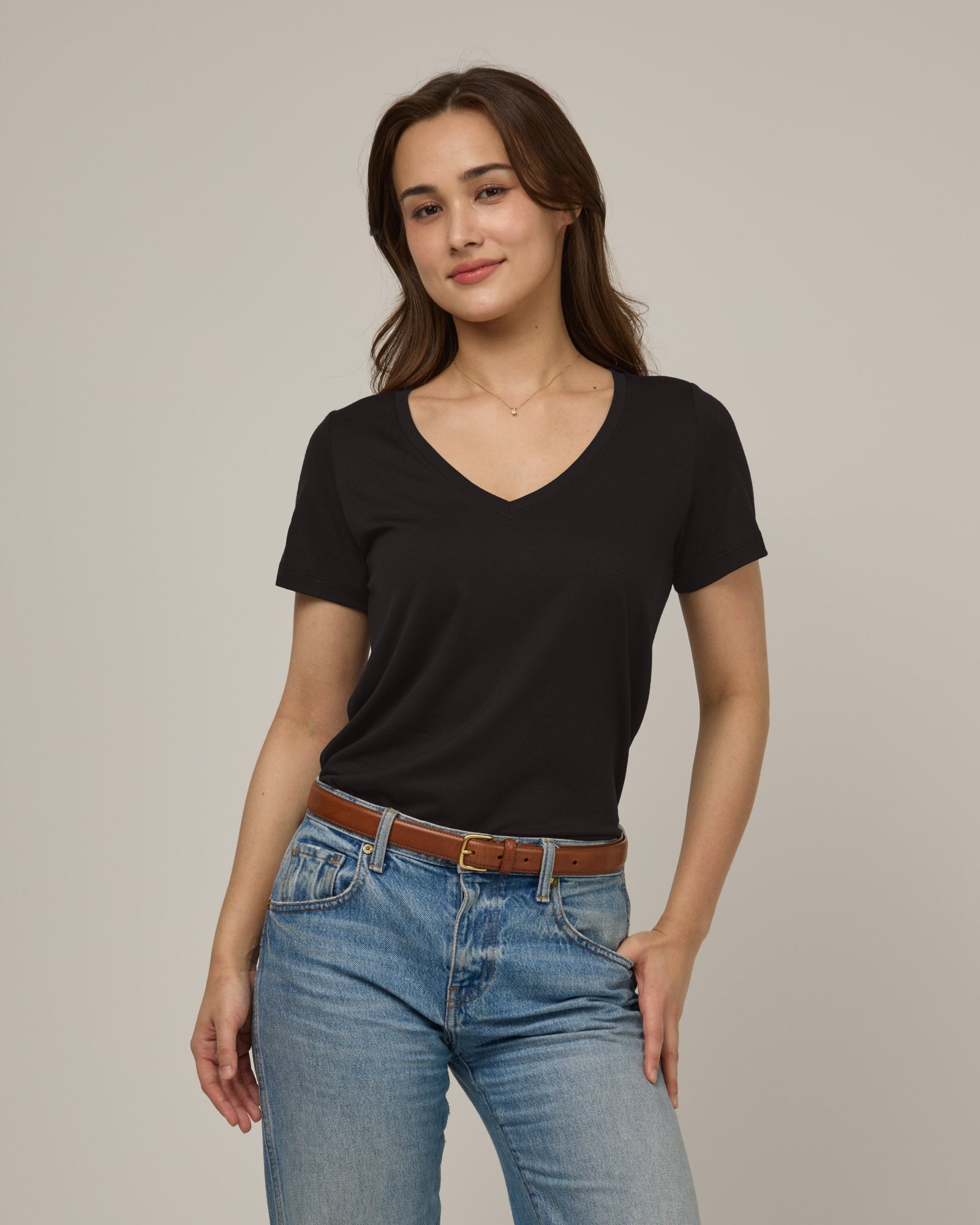 Morgan V-Neck Tee