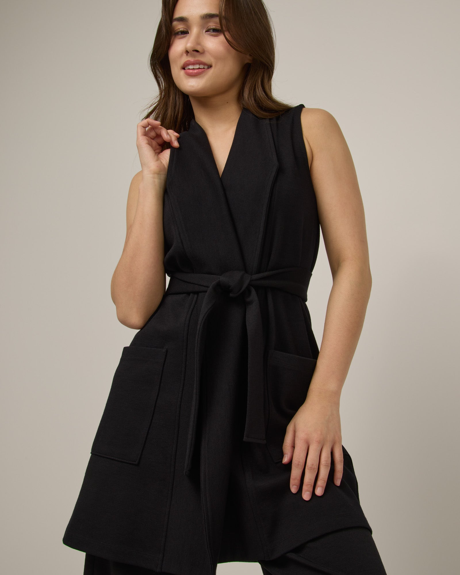 Dylan Belted Vest