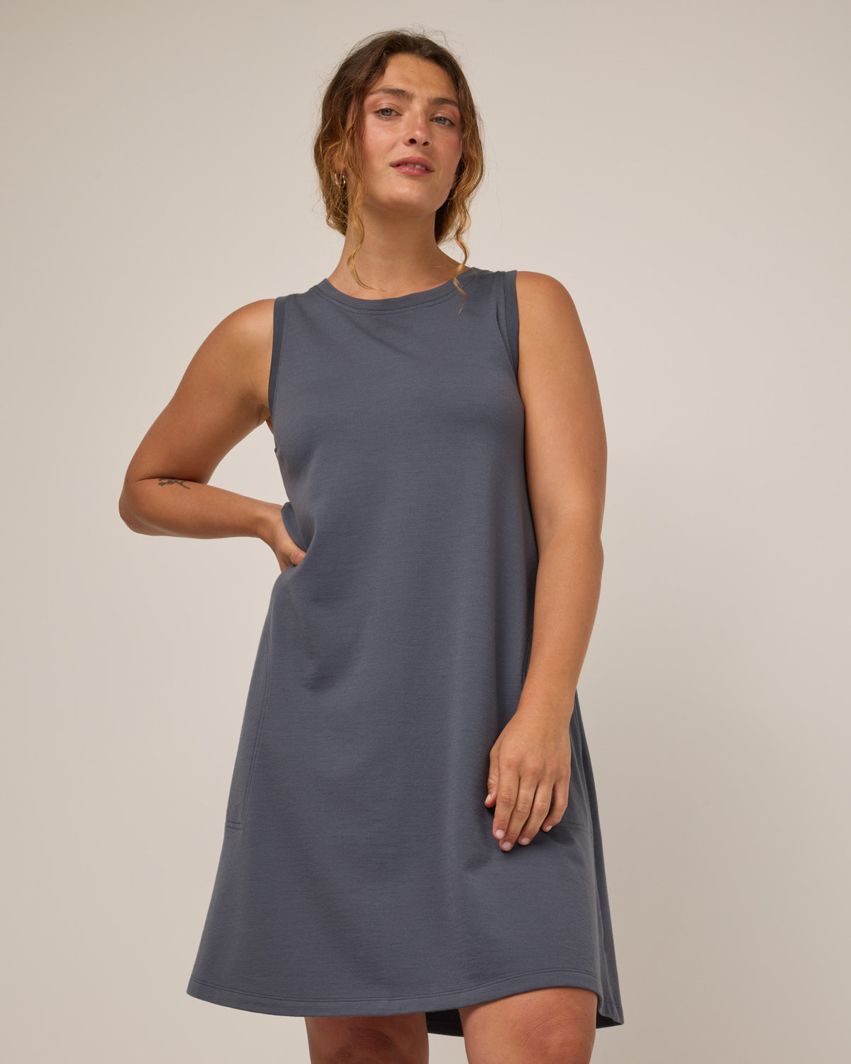 Sierra Merino Wool Tank Dress