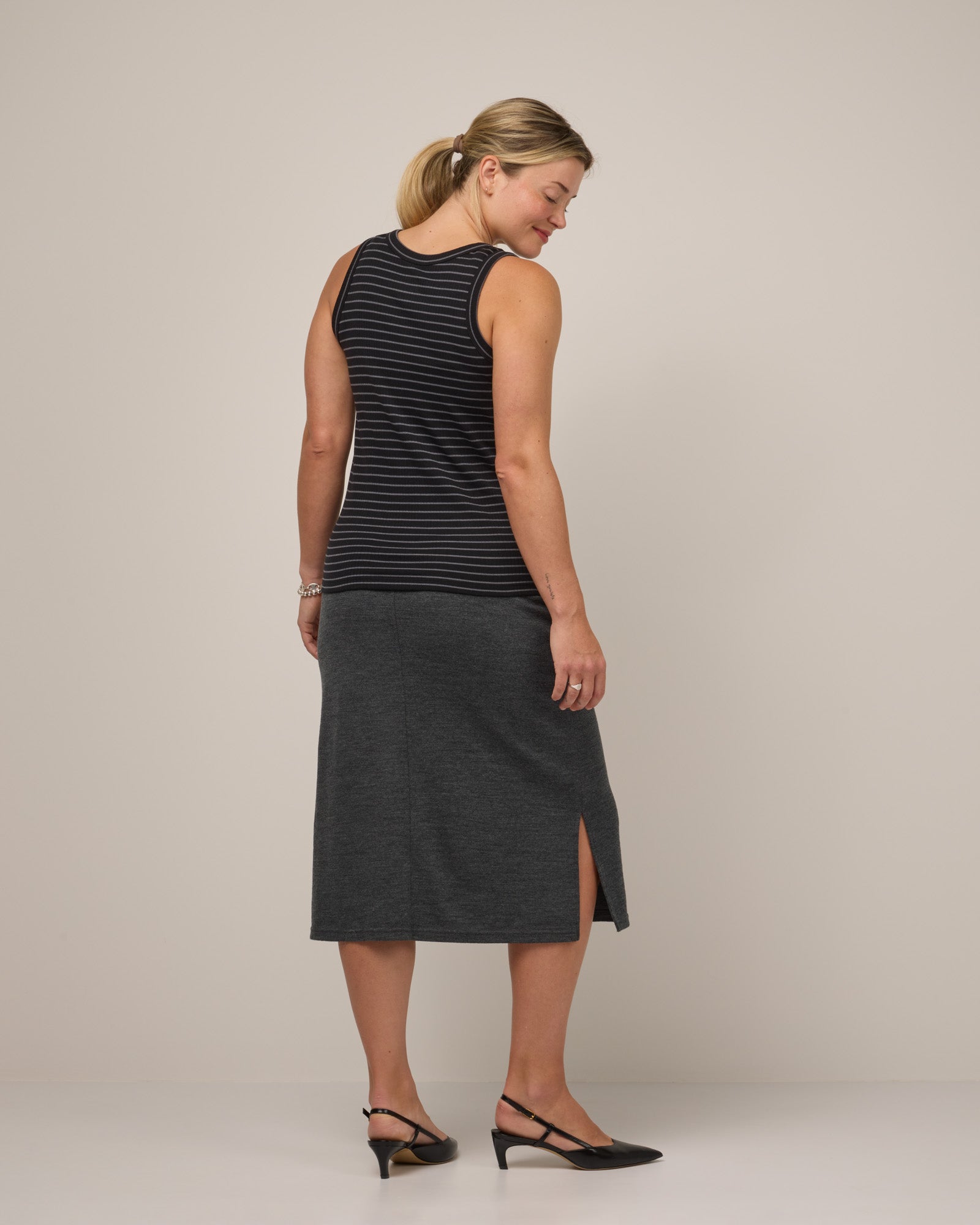 Lily Ribbed Tank