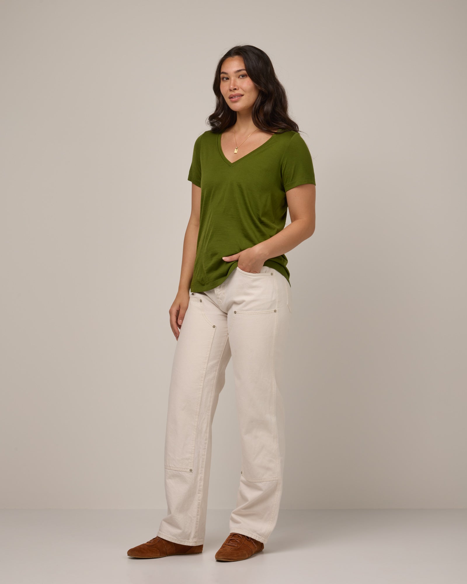 Morgan V-Neck Tee