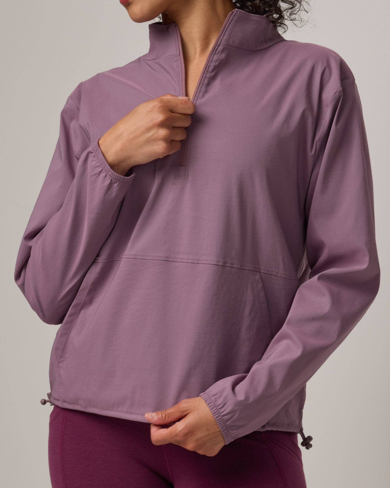 Venus Merino Wool Stretch Tech Quarter Zip - Lavender – Venus