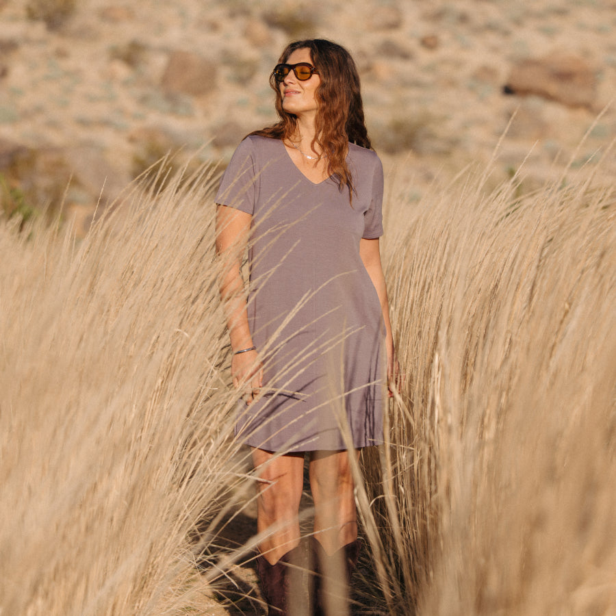 Farrah Merino Wool Shift Dress - Black Farrah Shift Dress | wool& Farrah Merino Wool Shift Dress - Black Farrah Shift Dress | wool&