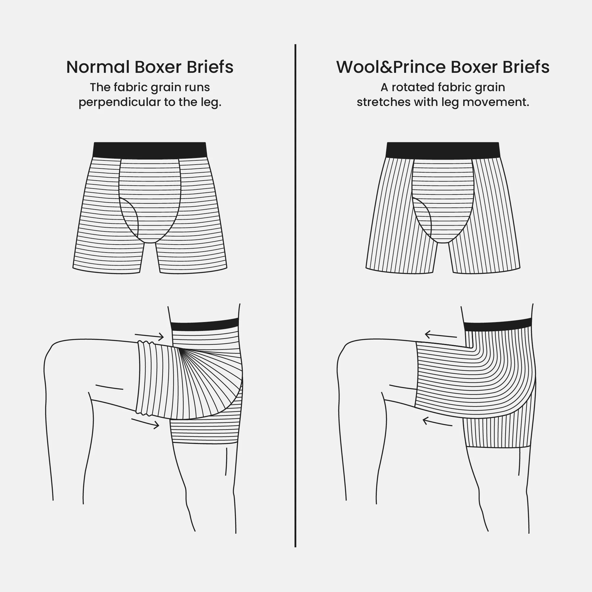 Men's Long Boxer Briefs