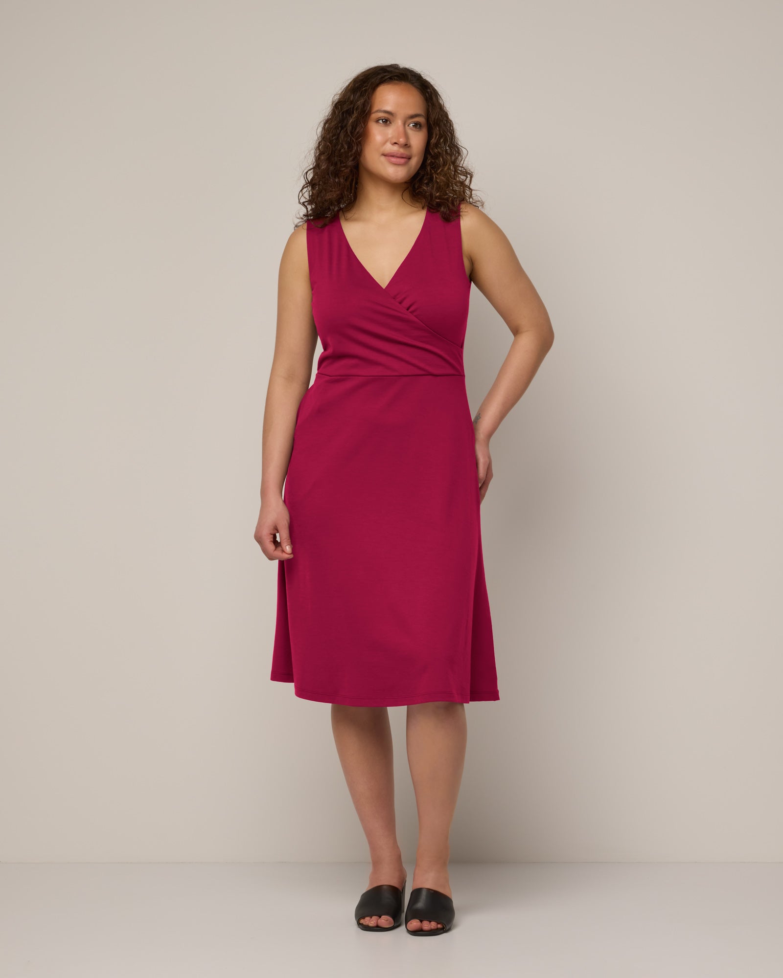 Tank wrap cheap dress