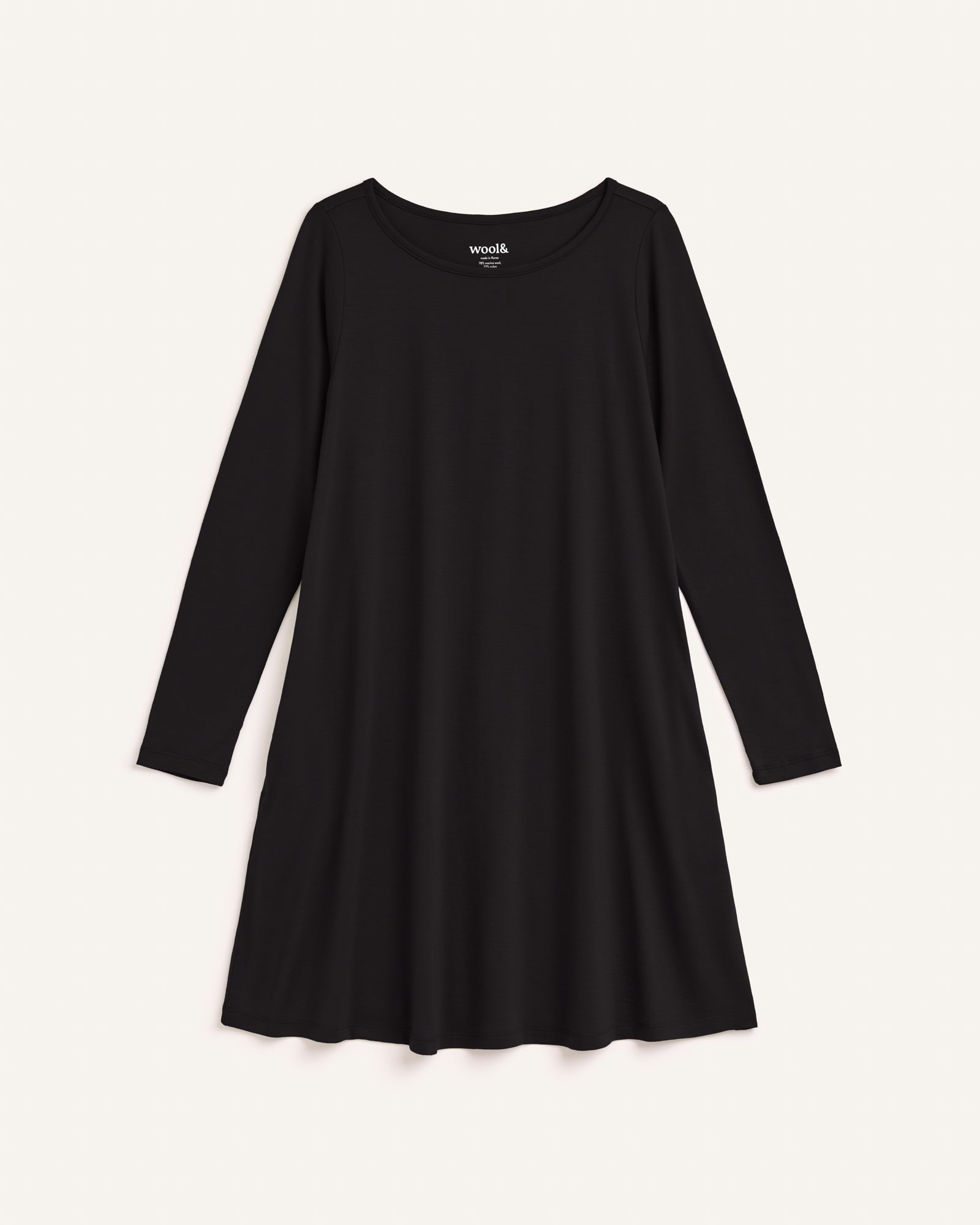 Rowena Merino Wool Swing Dress