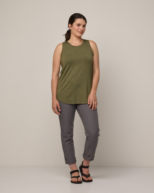 Tencel Ashland Crew Neck Tank