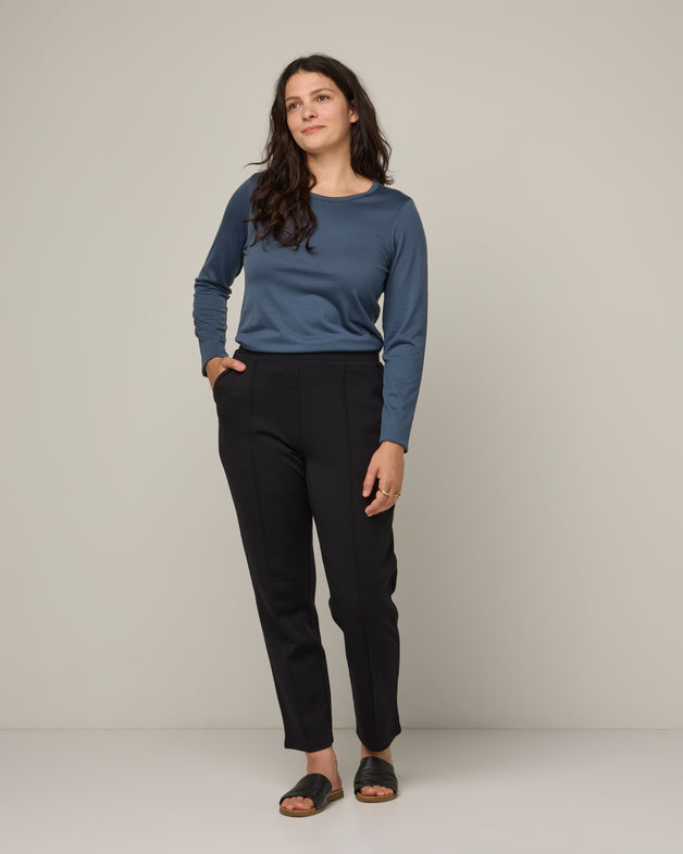 Alyssa Presents the Rosso Ponte Pants — wool