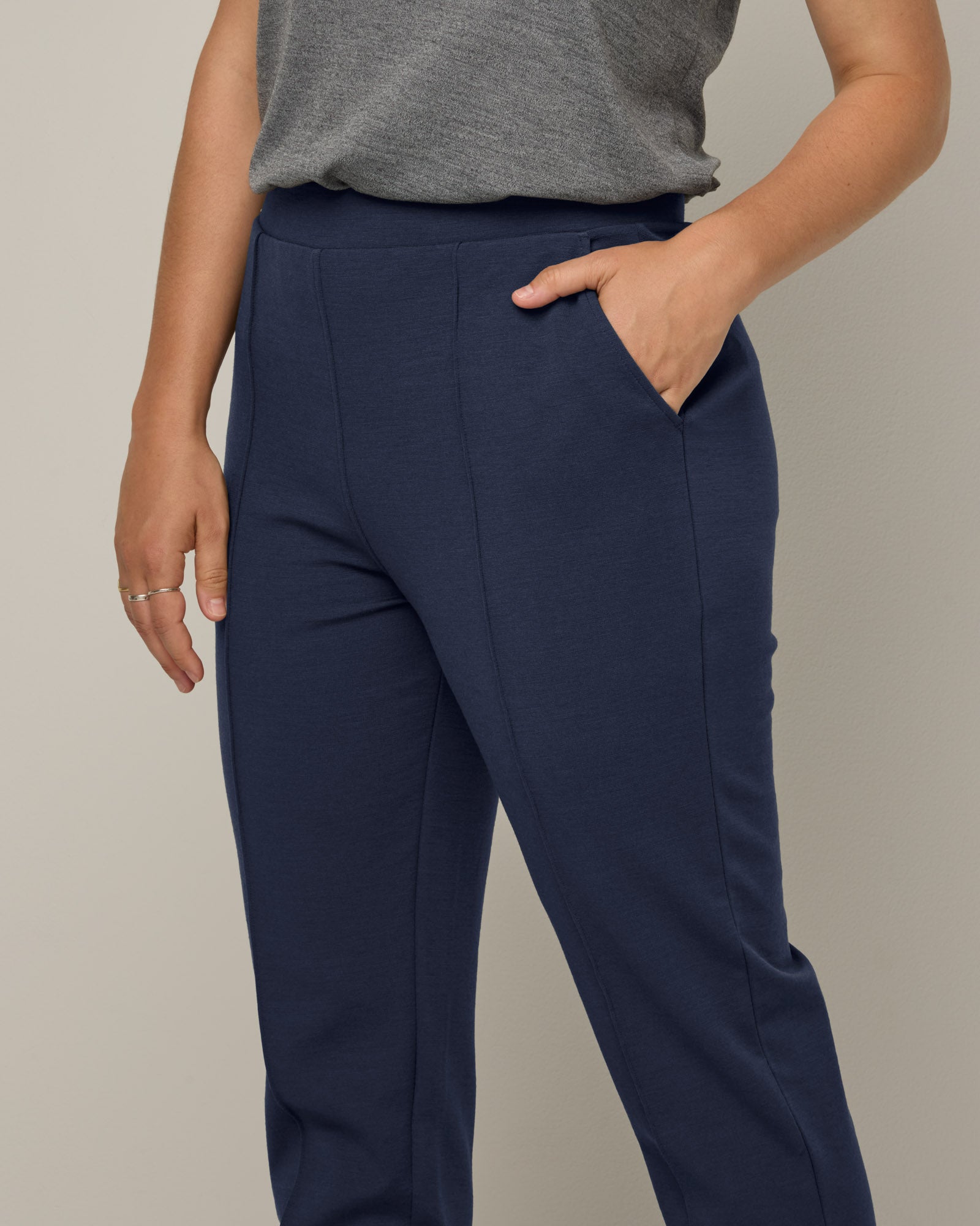 Rosso Straight Ponte Pant