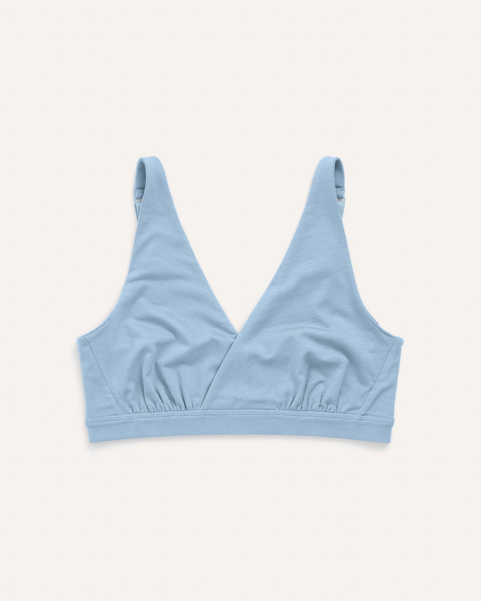 Roam Merino Wool Convertible Wrap Bra - Light Blue – Roam