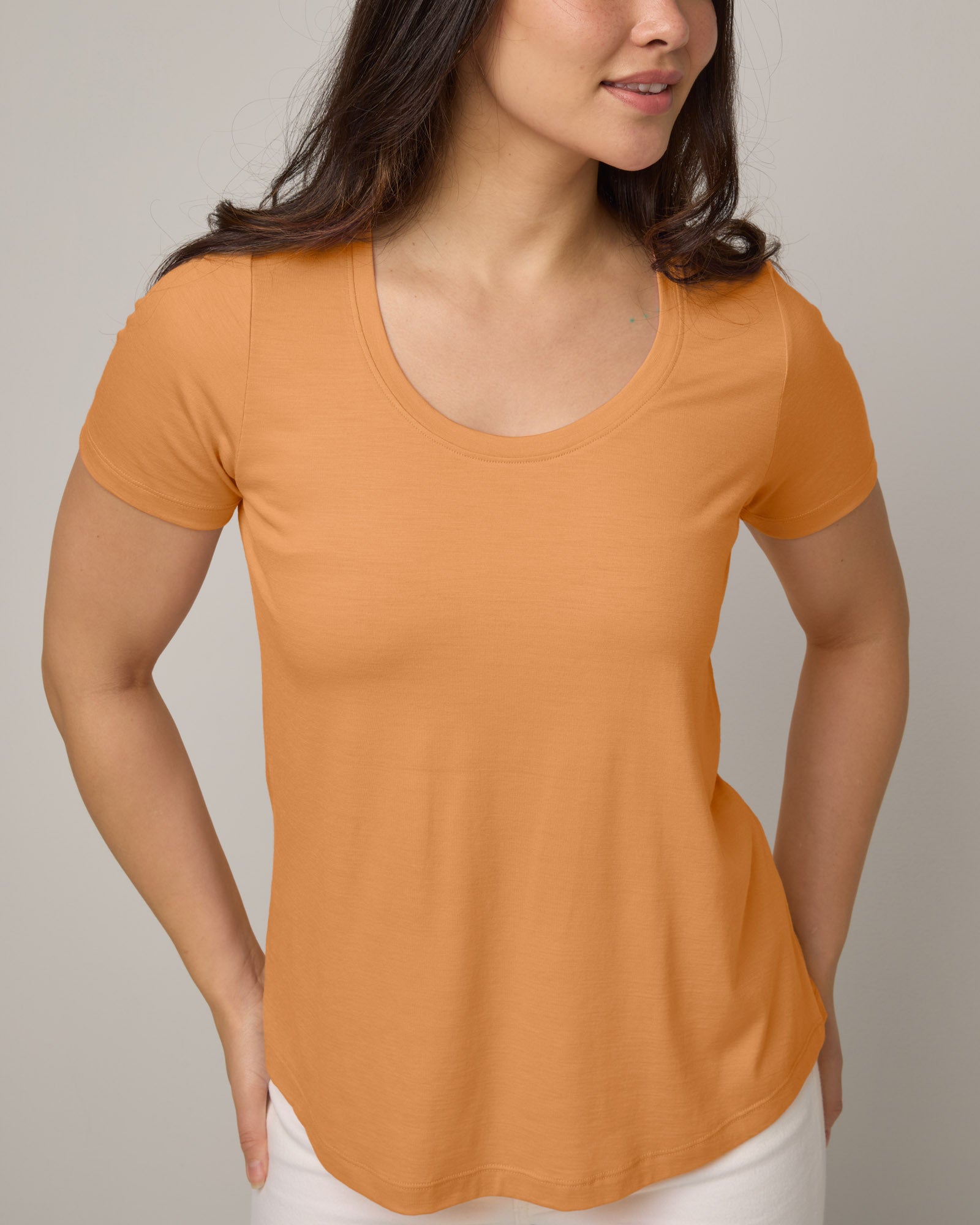 Stella Signature Scoop Neck Tee