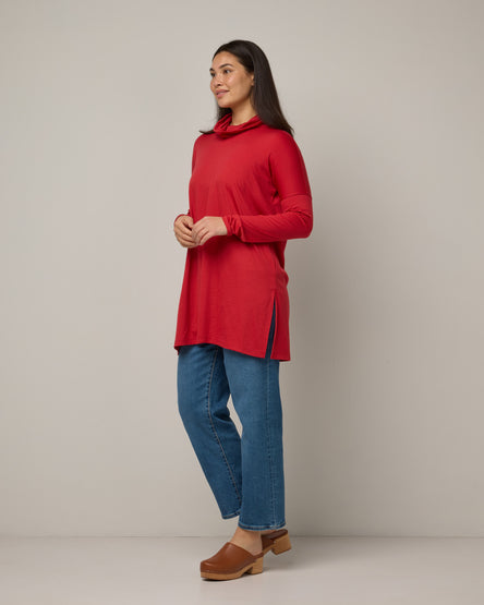 Merino Wool Tunic Tops | wool&