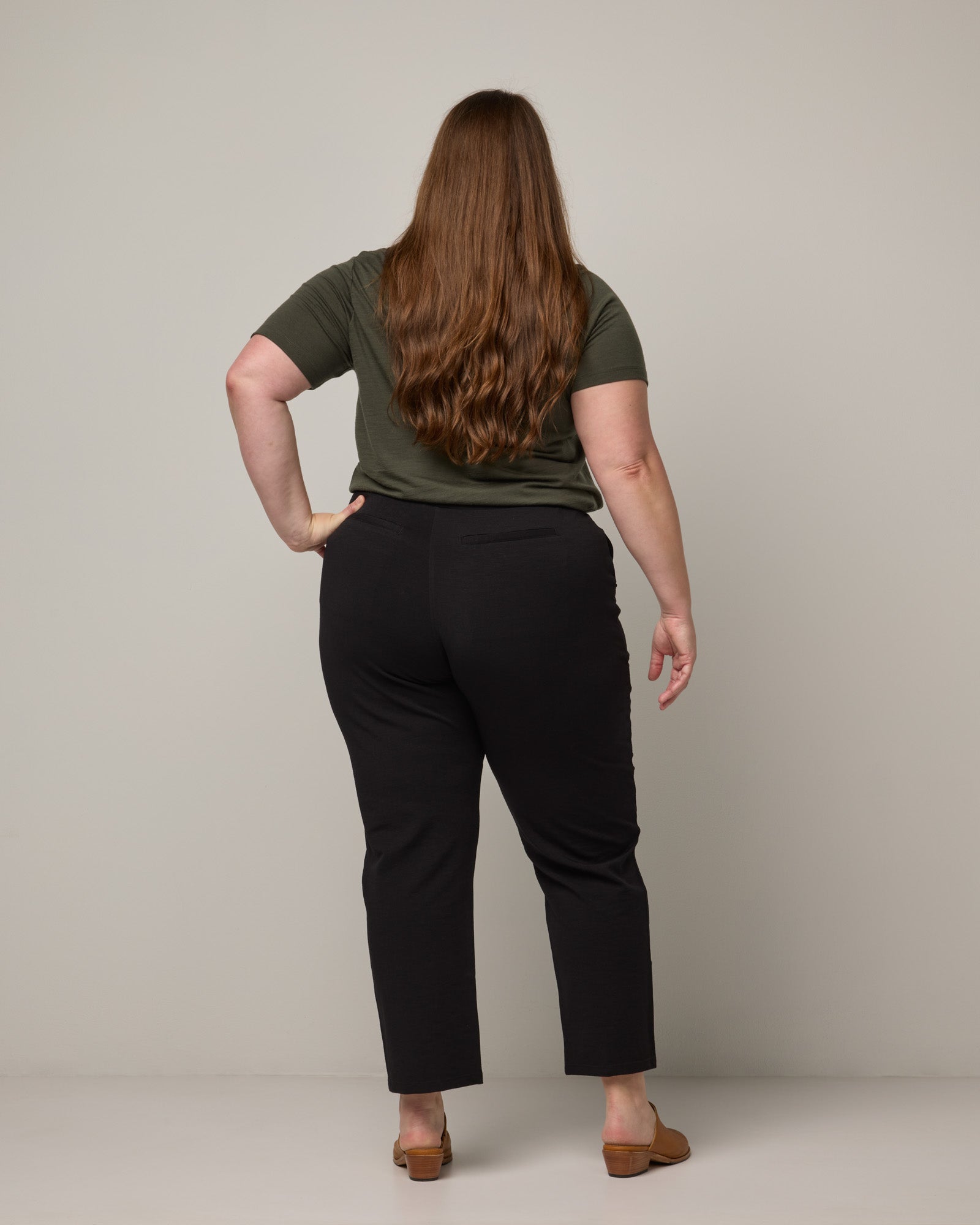 Rosso Straight Ponte Pant