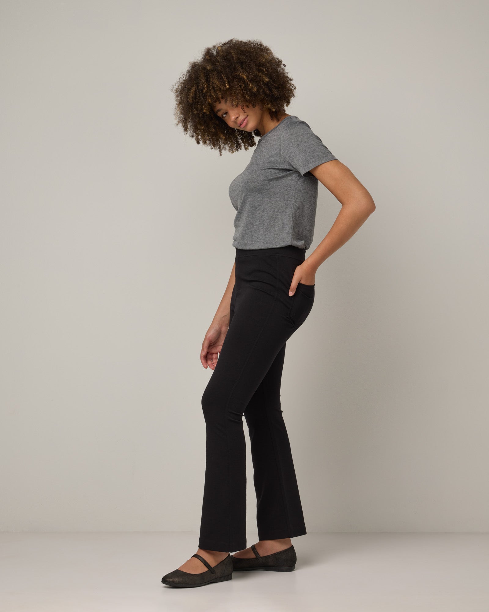 Foster Kick Flare Ponte Pant