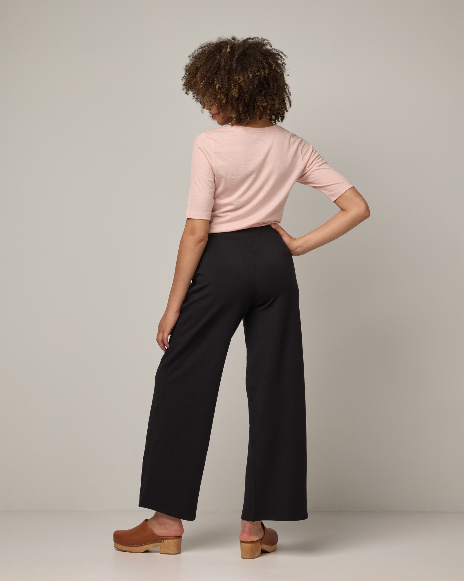 Lane Wide Leg Ponte Pant