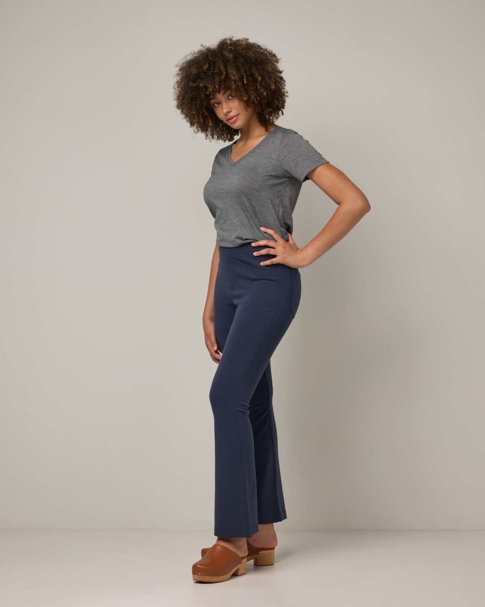 Foster Kick Flare Ponte Pant