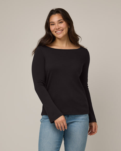 Interlock Iris Bell Sleeve Top