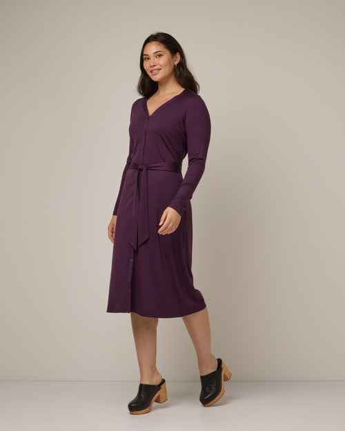 Signature 200 Bria Button-Front Dress