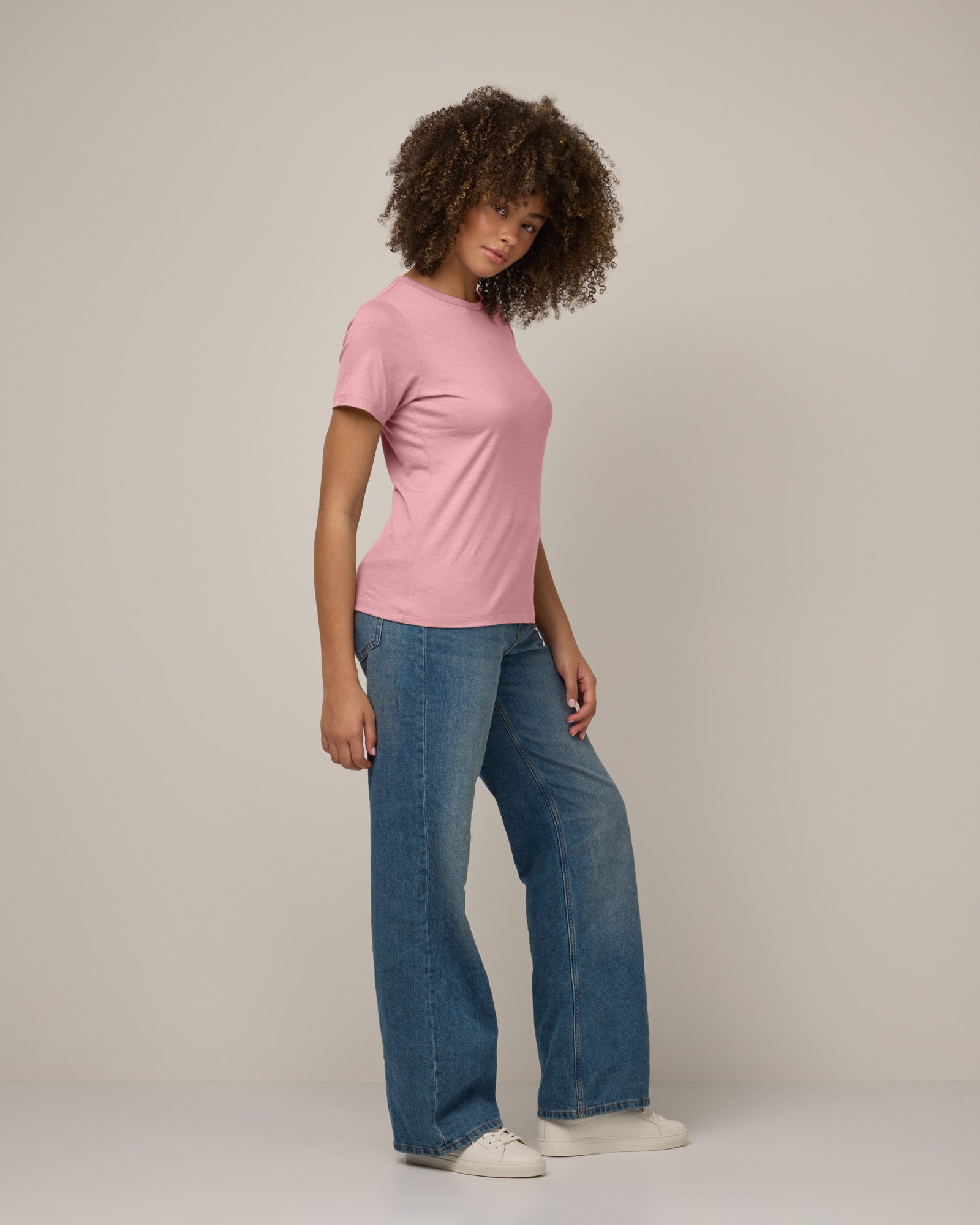 Cara 100% Wool Fitted Tee