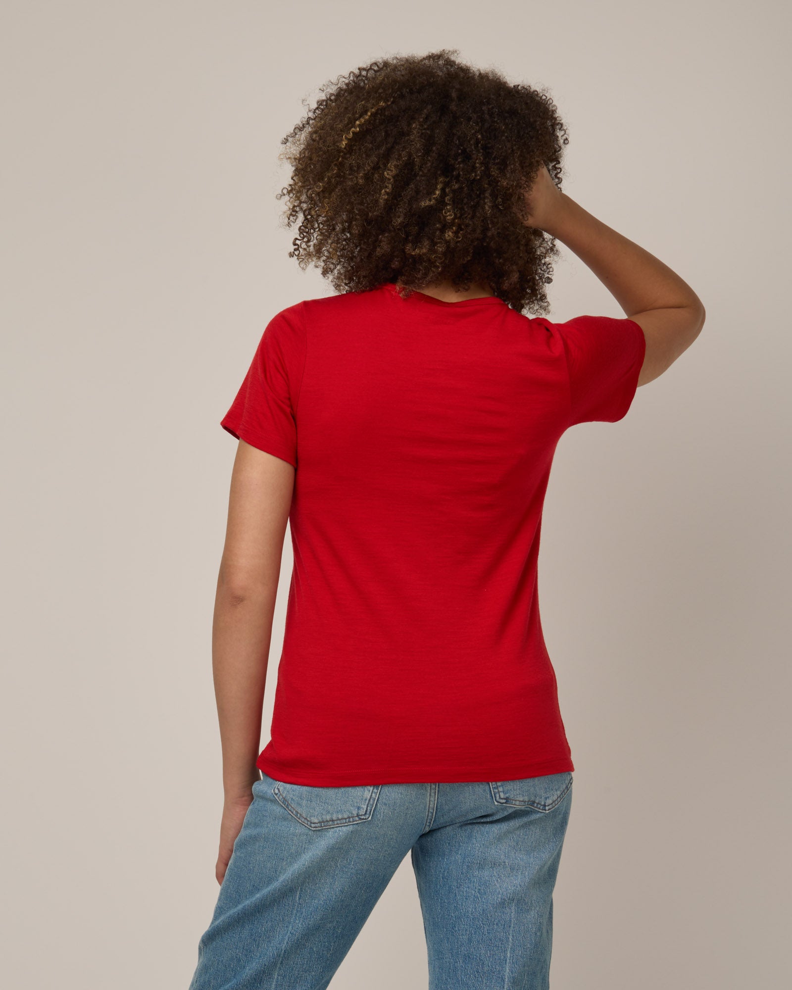 Cara 100% Wool Fitted Tee
