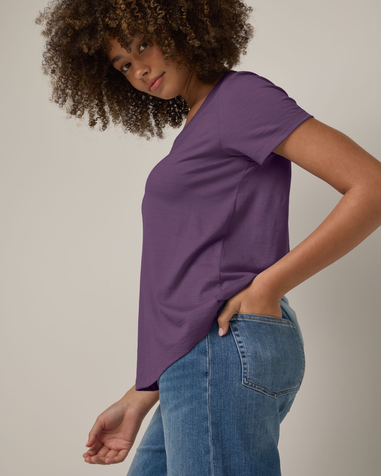 Stella Signature Scoop Neck Tee