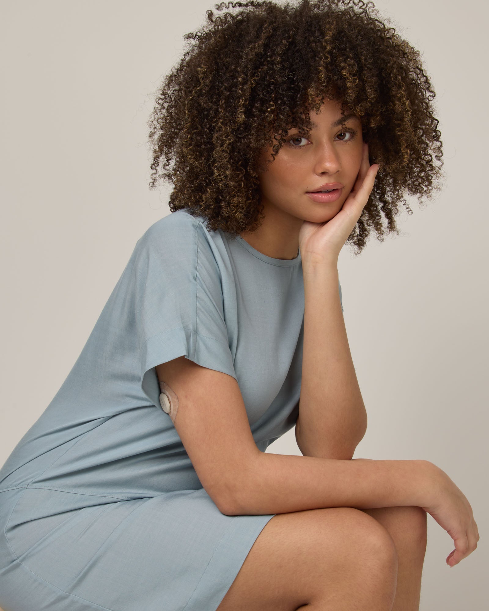 Whitney Chambray Dress