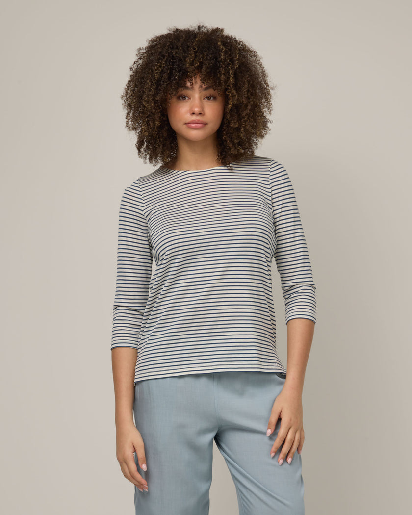 Colette Quarter-Sleeve Top