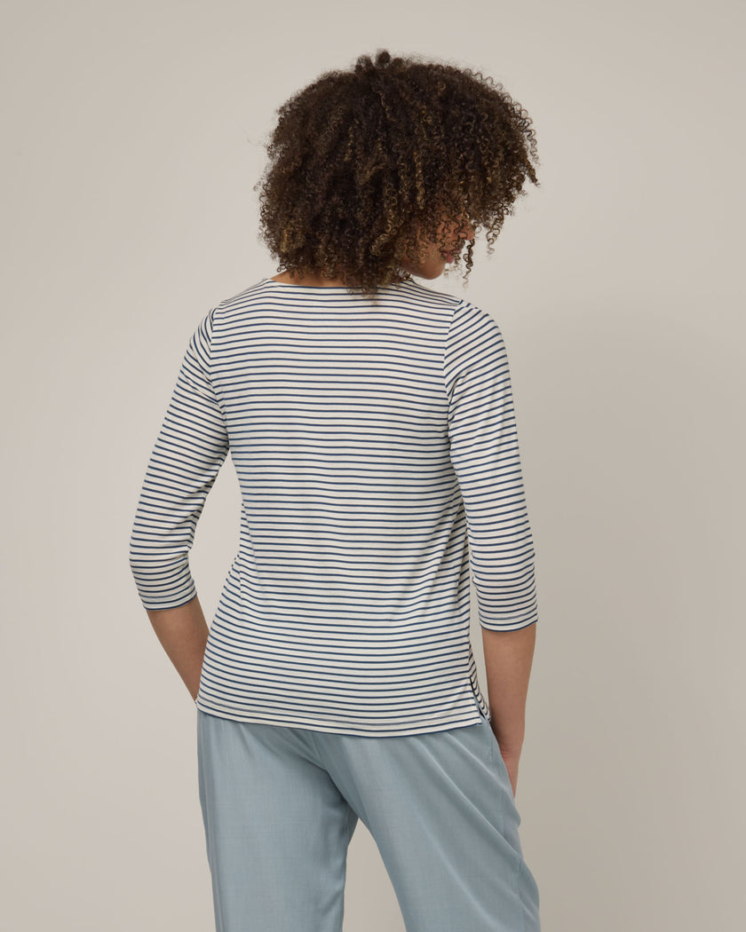 Colette Quarter-Sleeve Top