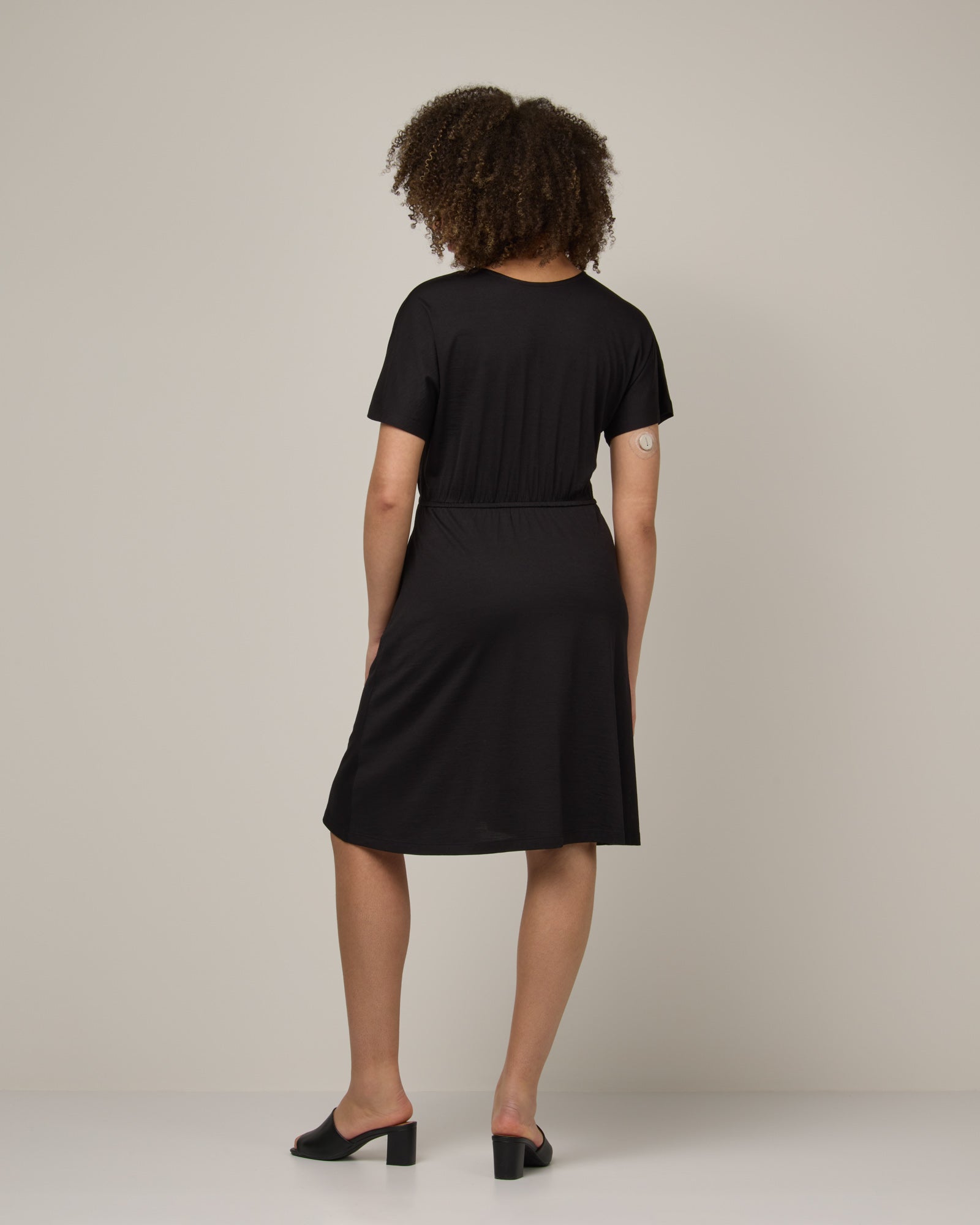 Brooklyn Merino Wool Reversible Dress - Black Brooklyn Reversible Dress | wool& Brooklyn Merino Wool Reversible Dress - Black Brooklyn Reversible Dress | wool&