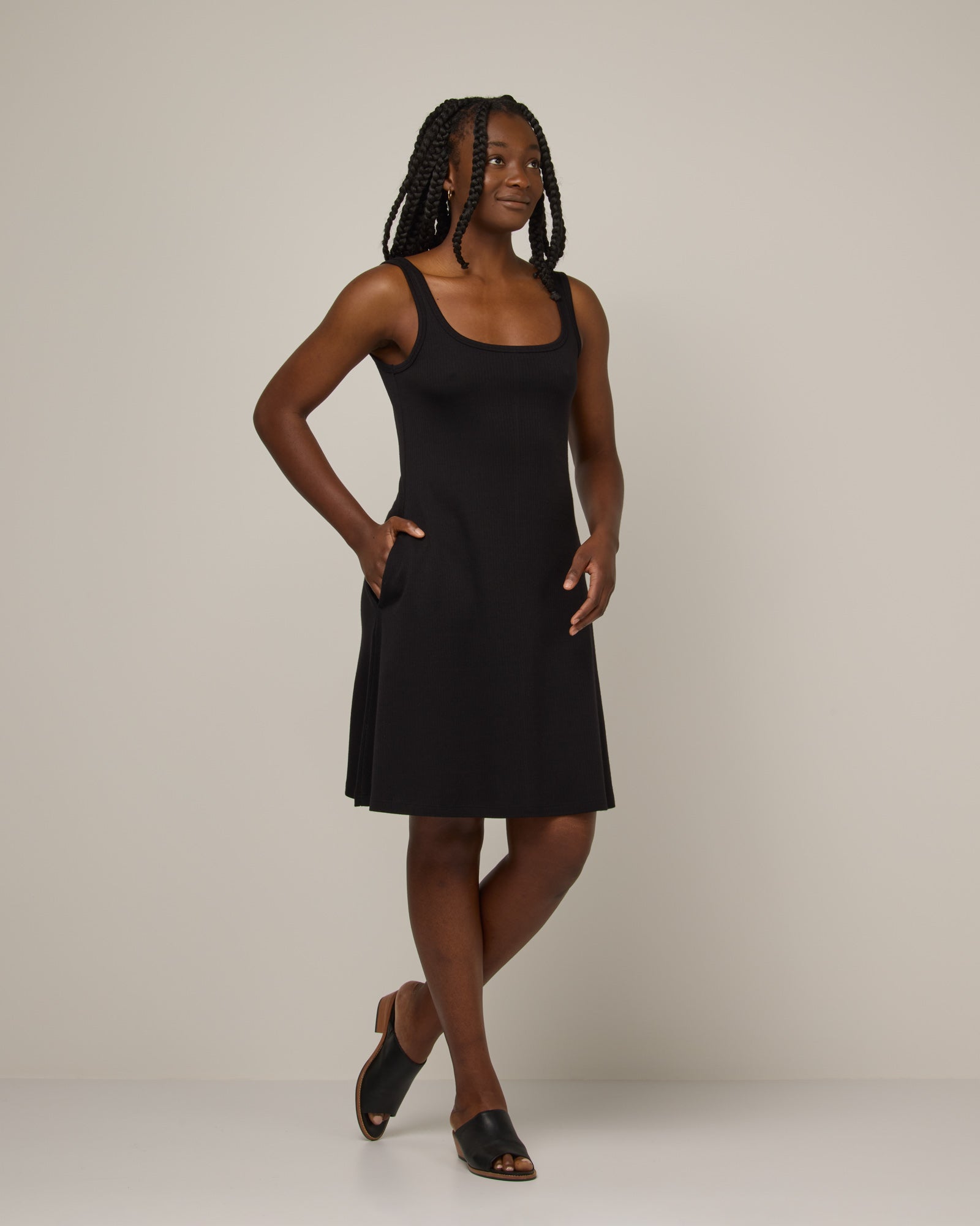 Fit And Flare Black Dresses Spaghetti Strap Miss Selfridge Scuba