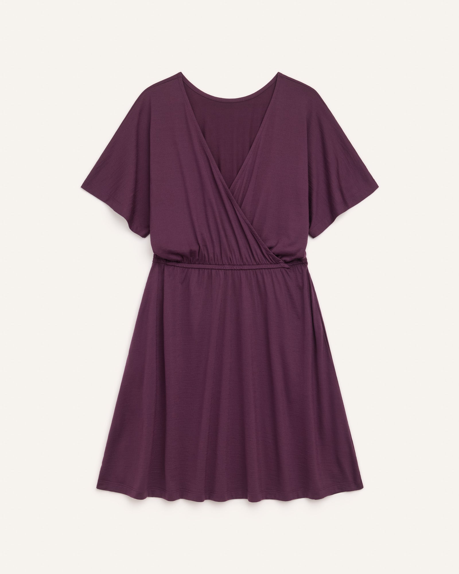 Brooklyn Merino Wool Reversible Dress - Marionberry Brooklyn Reversible Dress | wool& Brooklyn Merino Wool Reversible Dress - Marionberry Brooklyn Reversible Dress | wool&