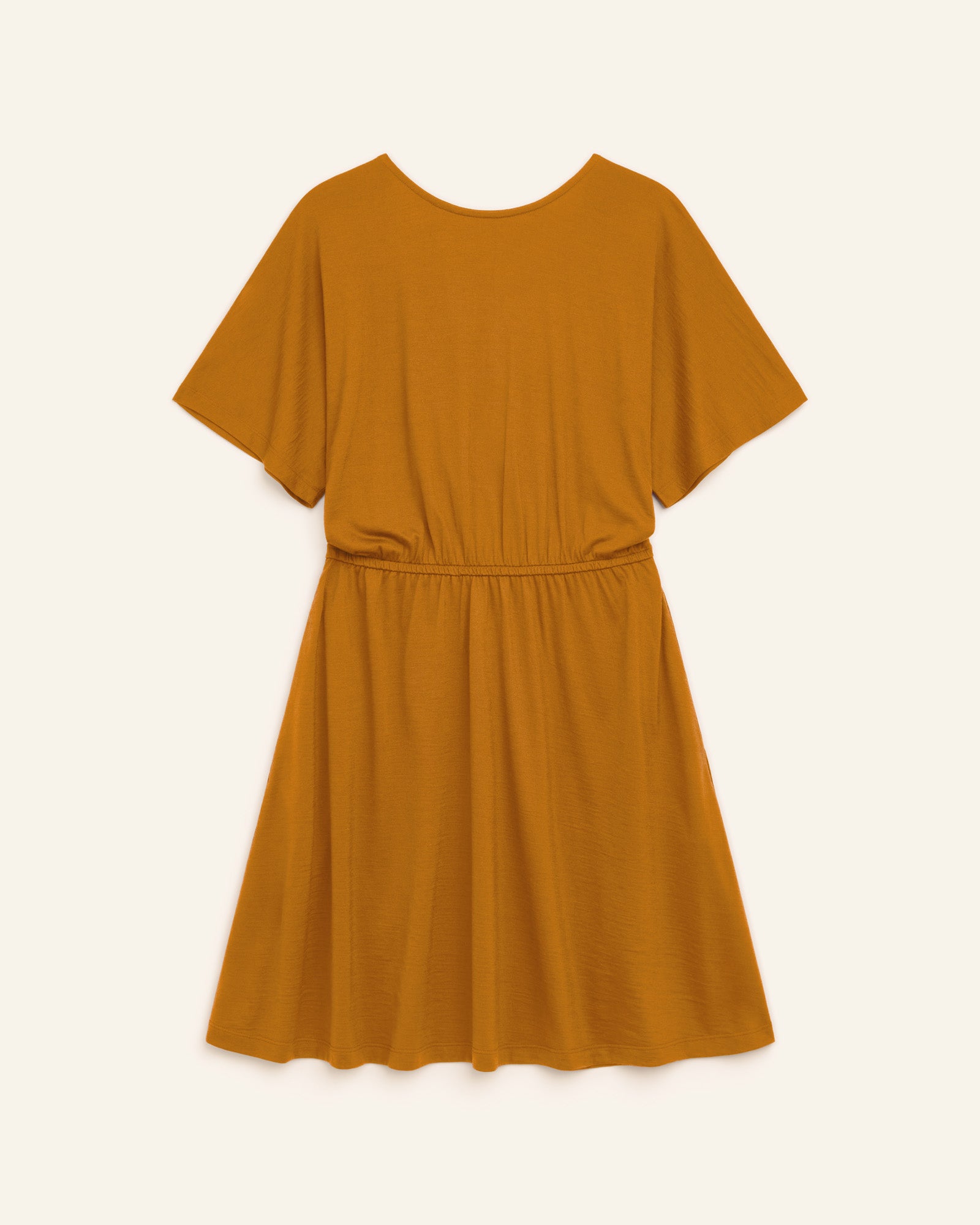 Brooklyn Reversible Merino Wool Dress - Ochre Brooklyn Reversible Merino Wool Dress - Ochre