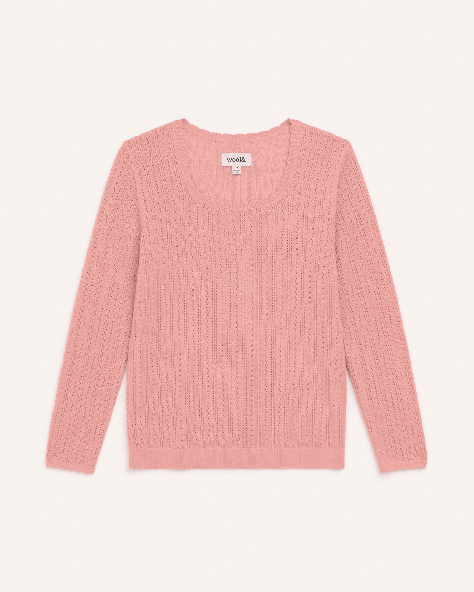 Daisy Pointelle Sweater