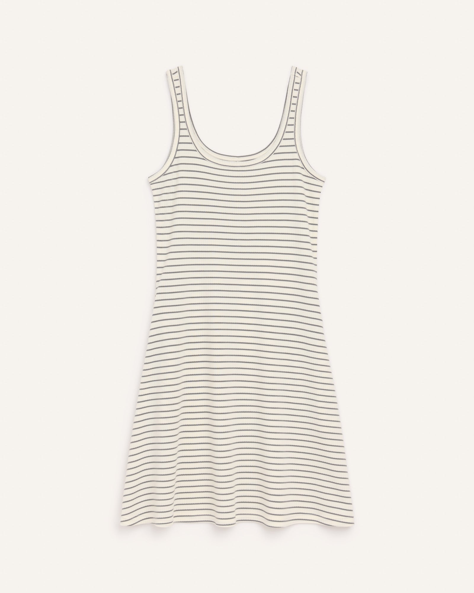 Coco Merino Wool Fit & Flare Dress - Natural White & Castlerock Stripe Coco Fit & Flare Dress | wool& Coco Merino Wool Fit & Flare Dress - Natural White & Castlerock Stripe Coco Fit & Flare Dress | wool&