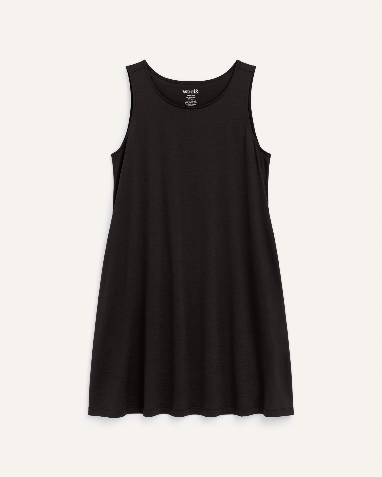 Camellia Merino Wool Tank Dress