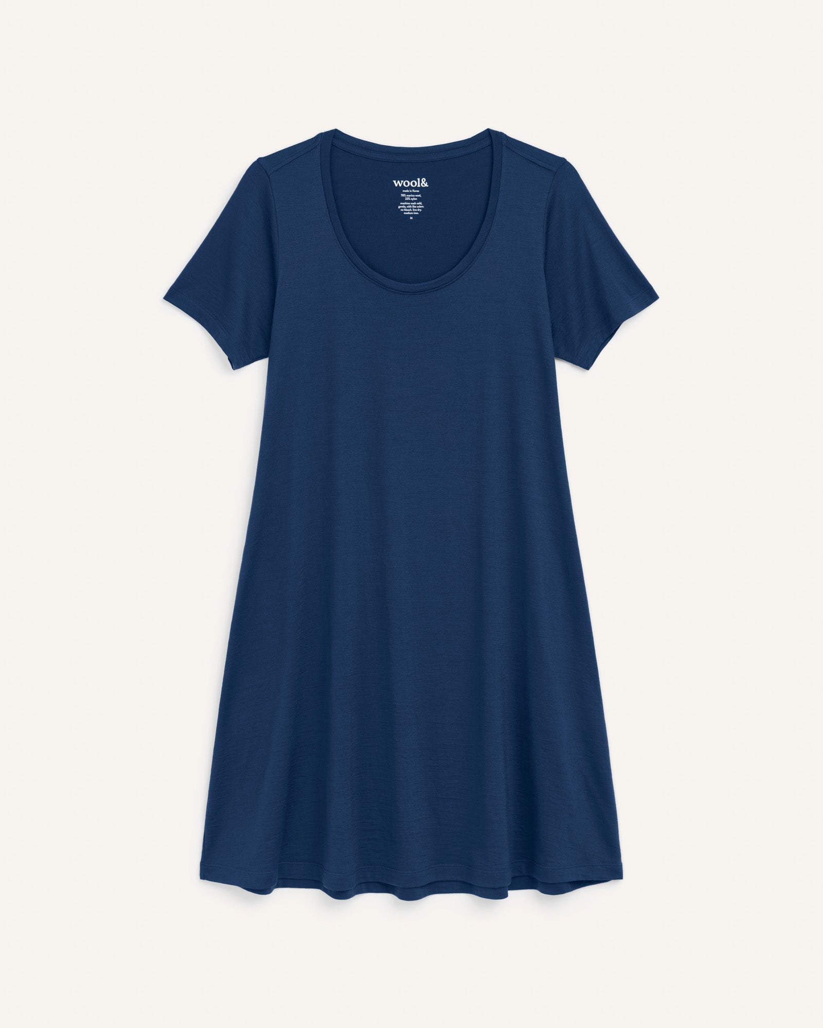 Maggie Merino Wool Swing Dress - Marine Blue – Maggie Swing Dress Maggie Merino Wool Swing Dress - Marine Blue – Maggie Swing Dress