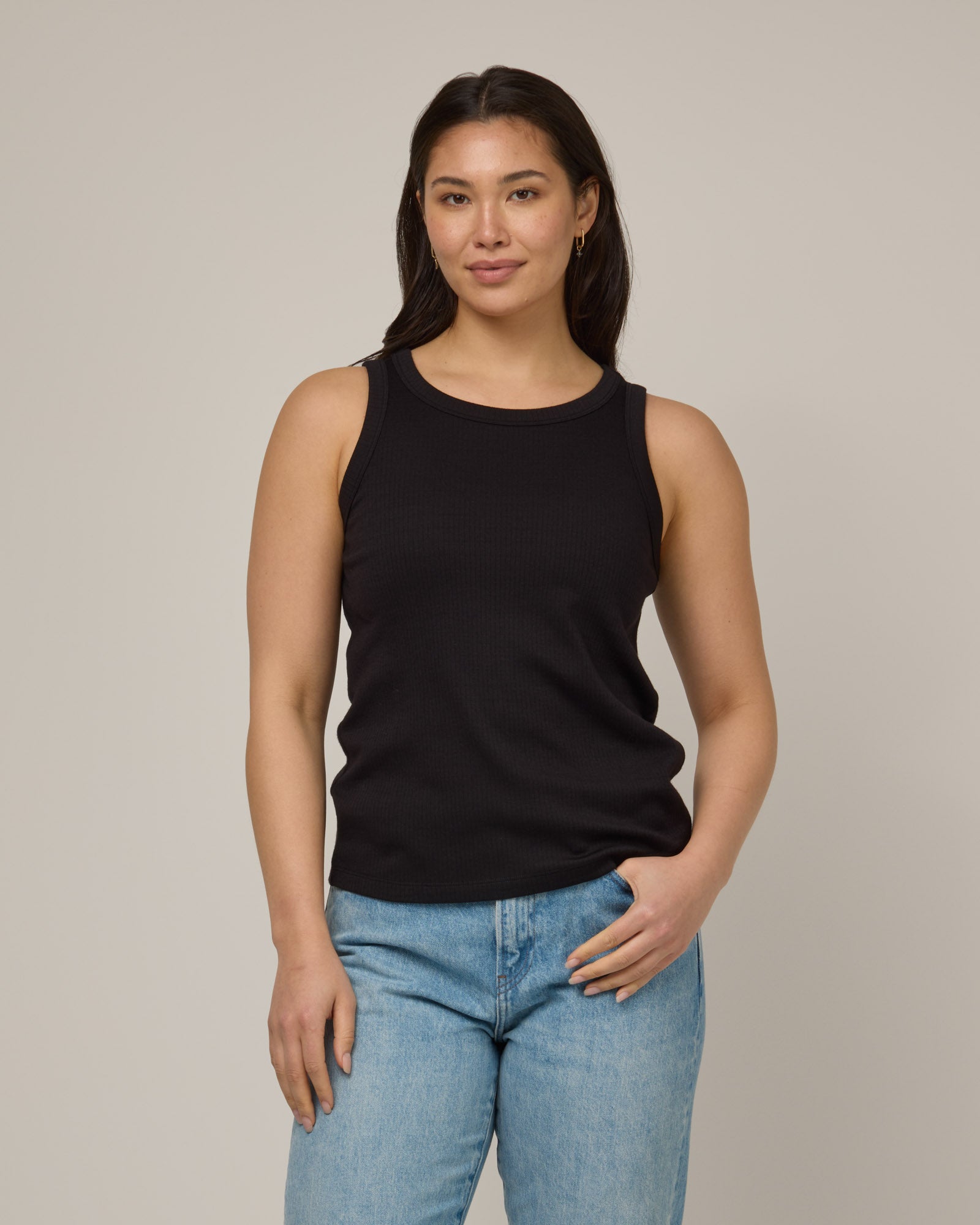 Lily Ribbed Tank