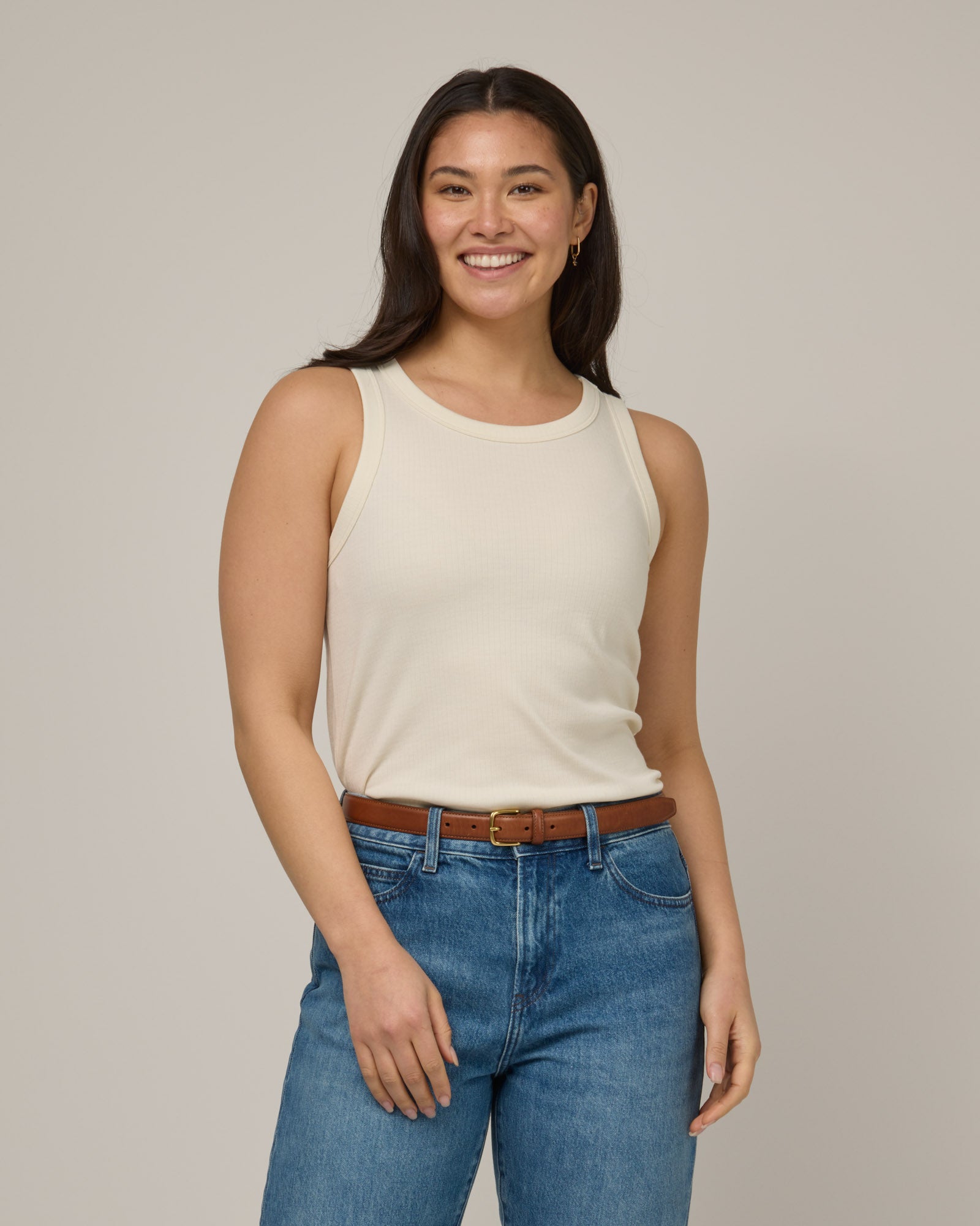 Lily Ribbed Tank