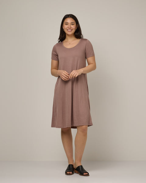 Maggie Merino Wool Swing Dress