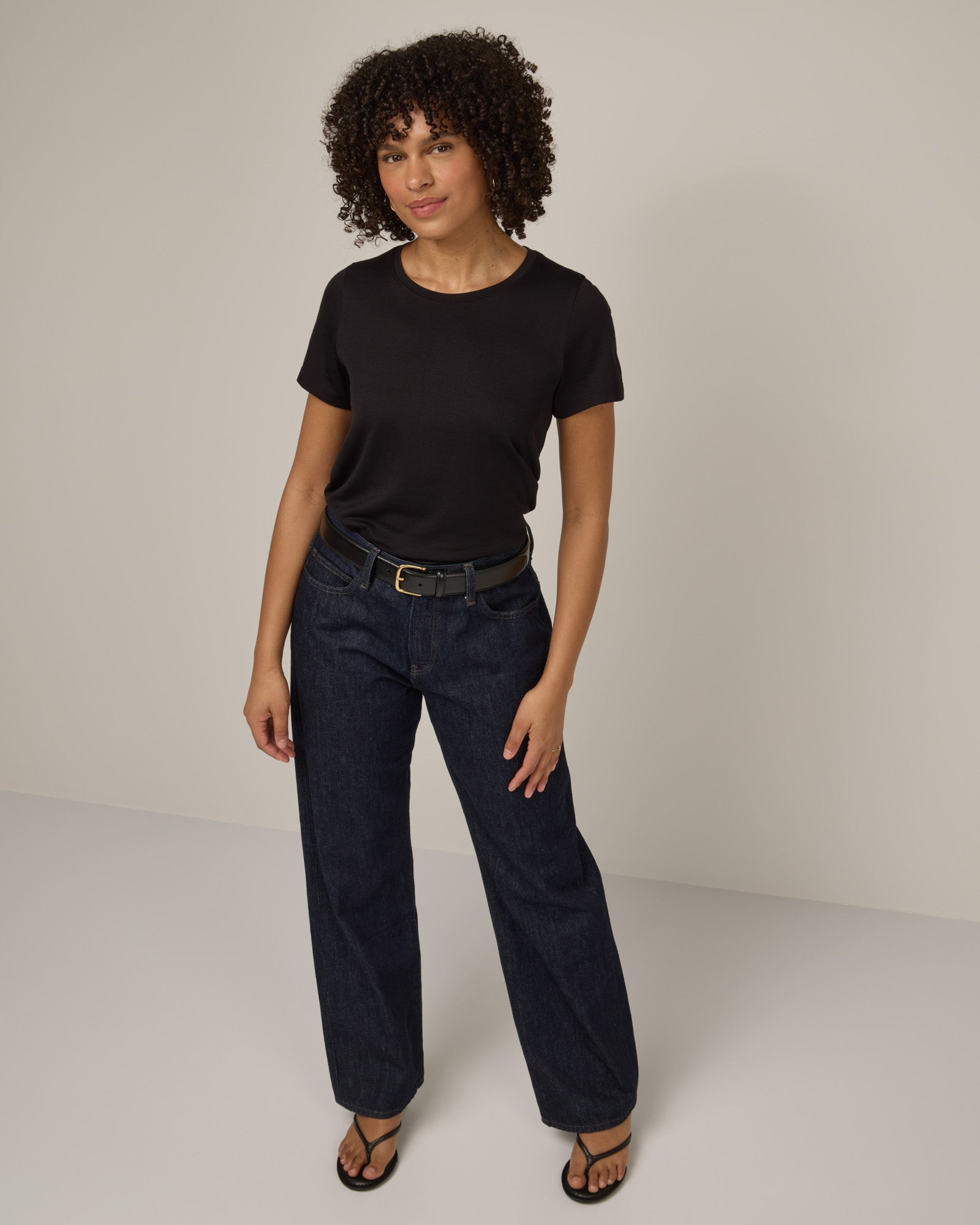 Zoe Easy Crew Neck Tee