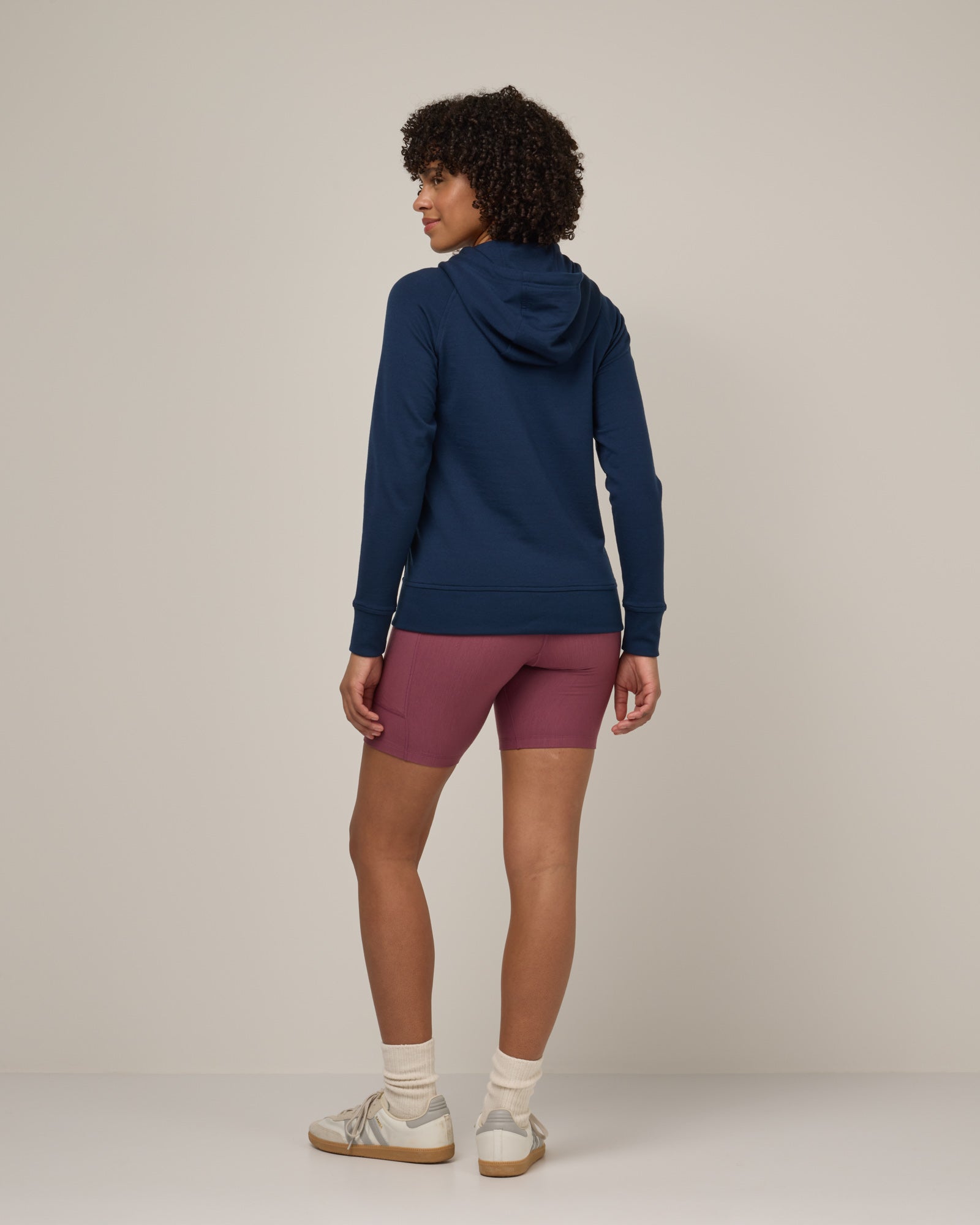 Aspen Merino Wool Full-Zip Hoodie - Marine Blue – Aspen Full-Zip