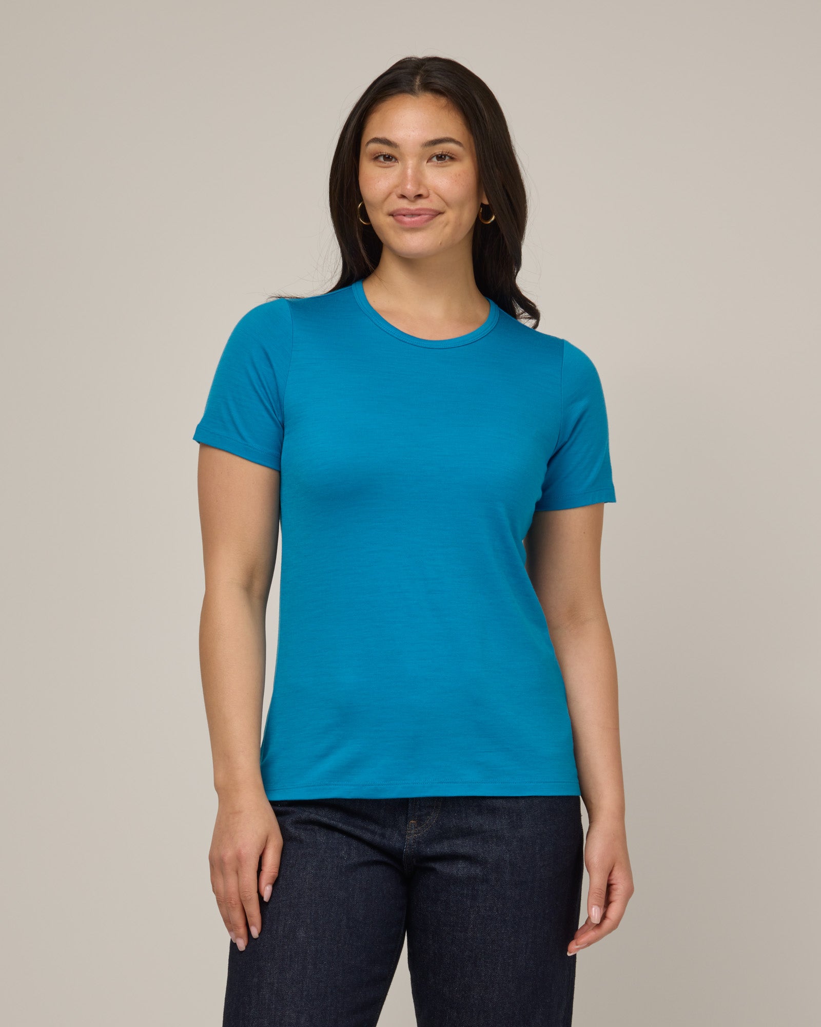 Cara 100% Wool Fitted Tee