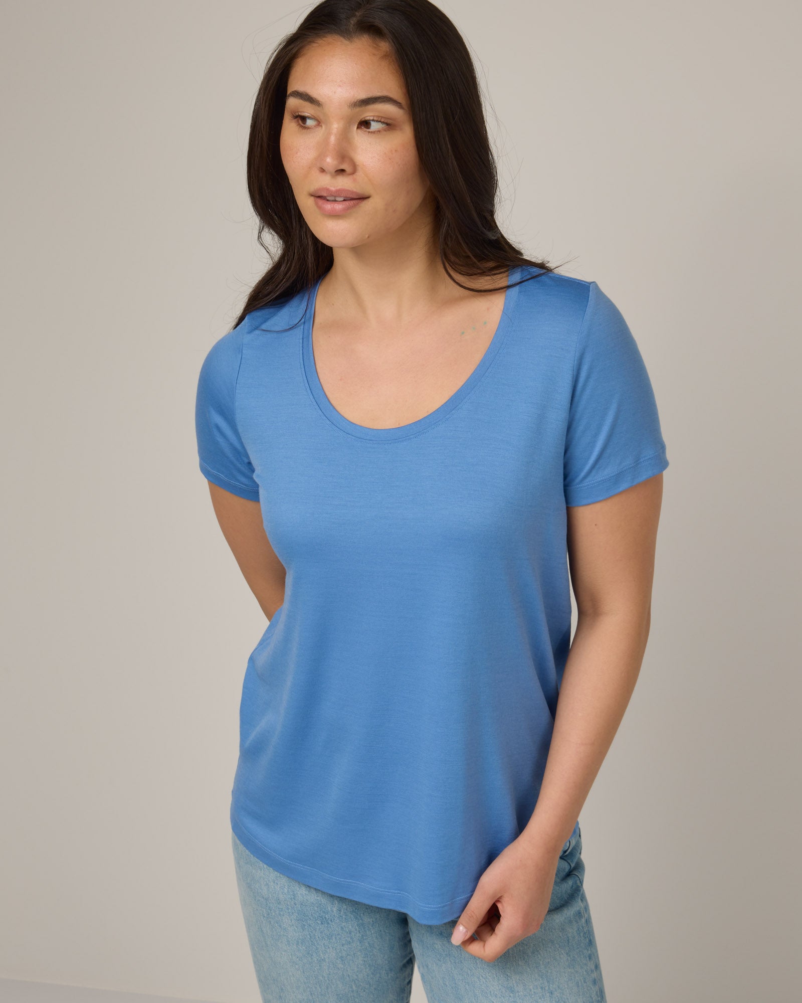 Stella Signature Scoop Neck Tee