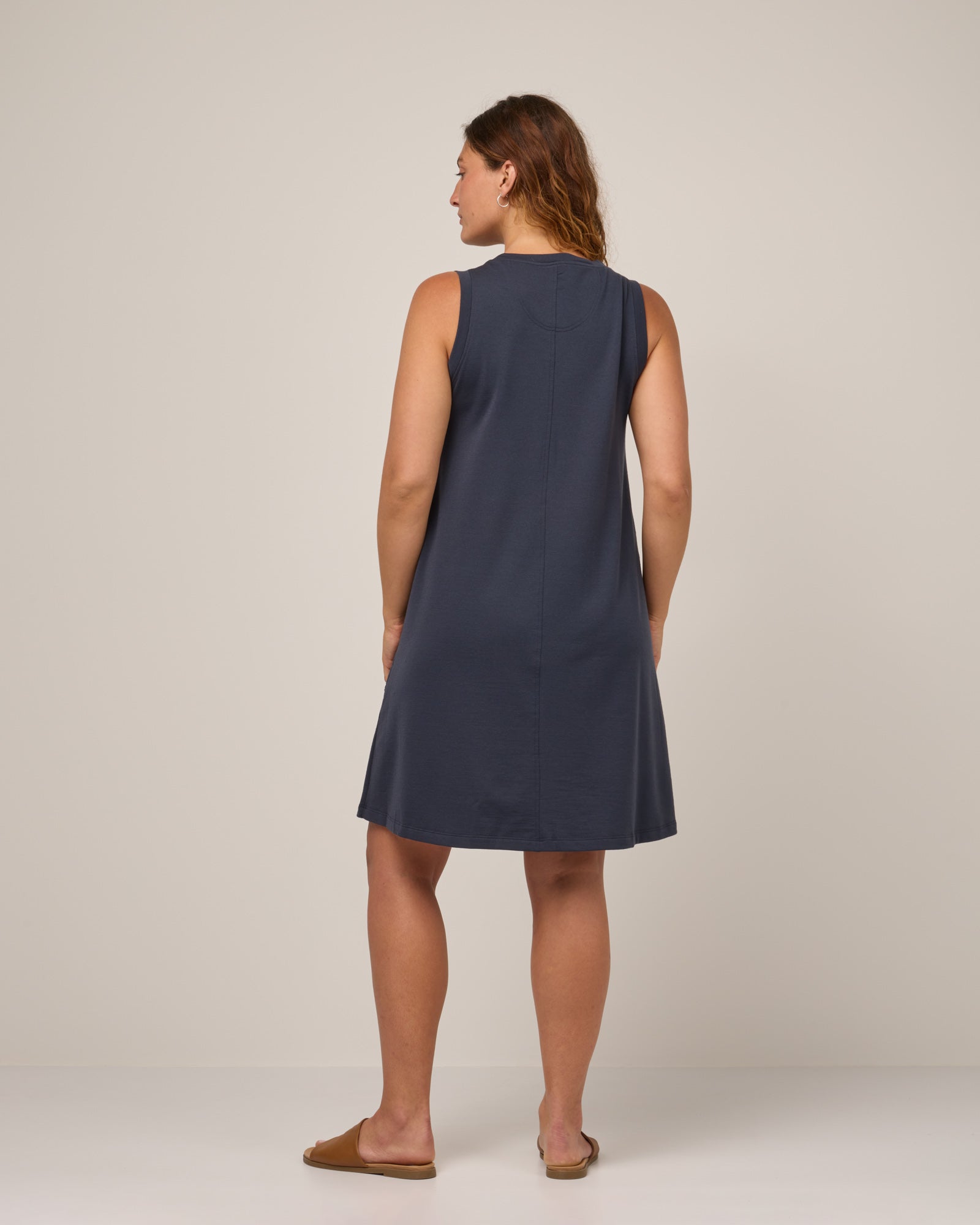 Sierra Merino Wool Tank Dress - Washed Navy – Sierra Tank Dress