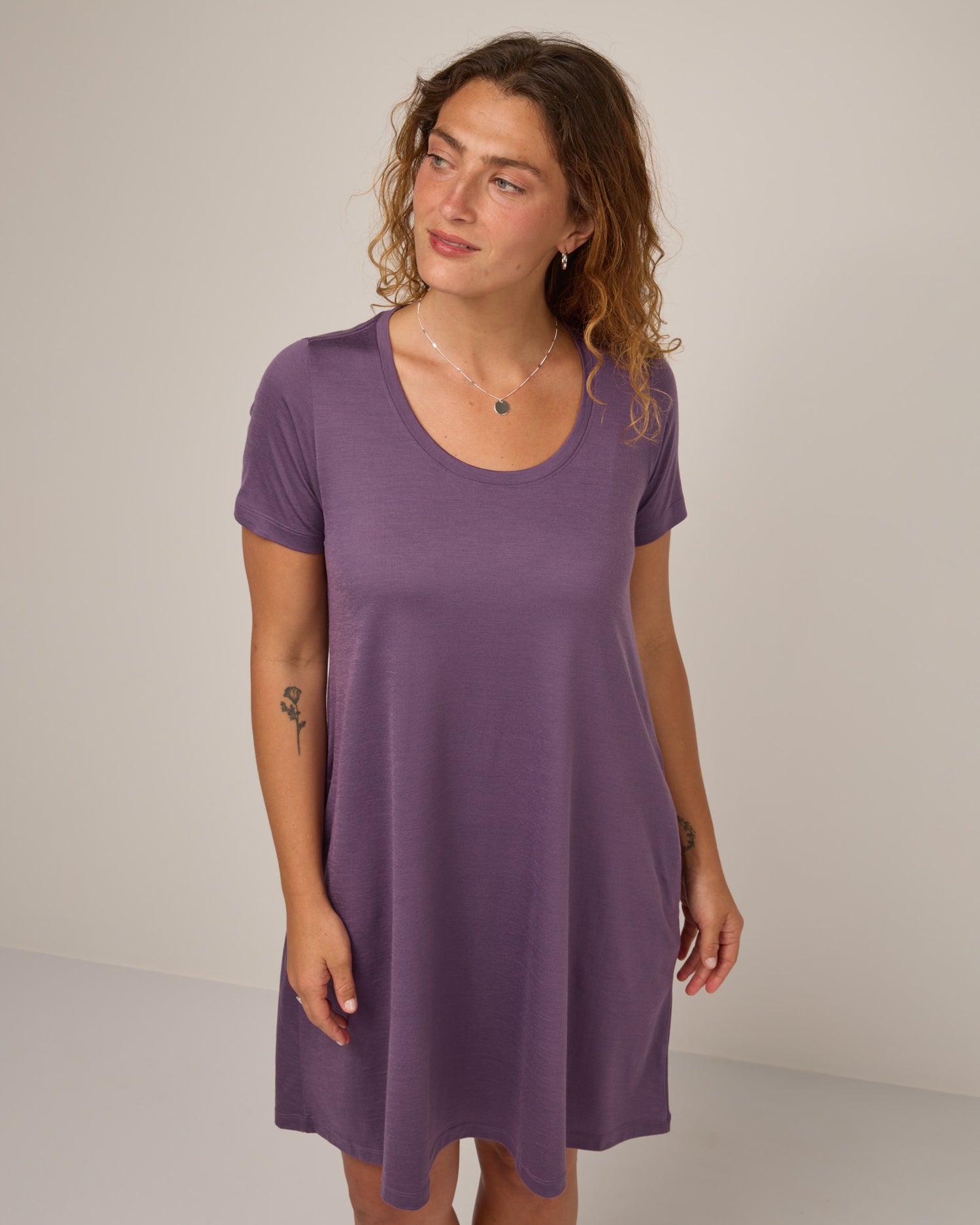 Maggie Merino Wool Swing Dress