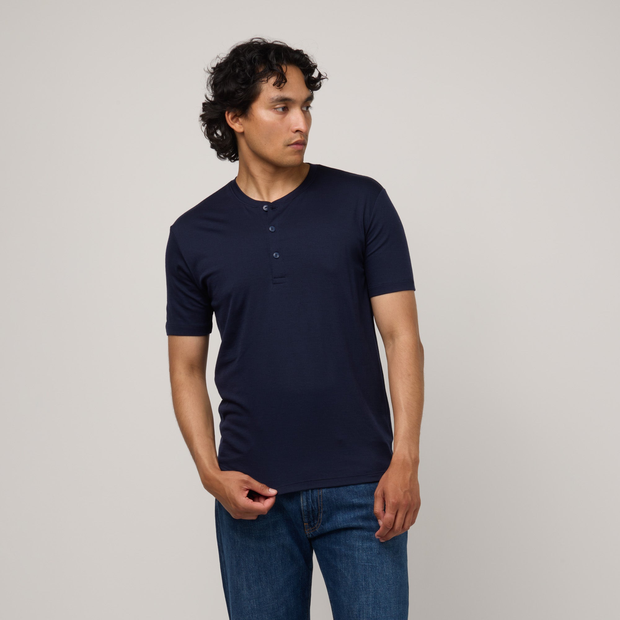 Men's Signature Short Sleeve Henley