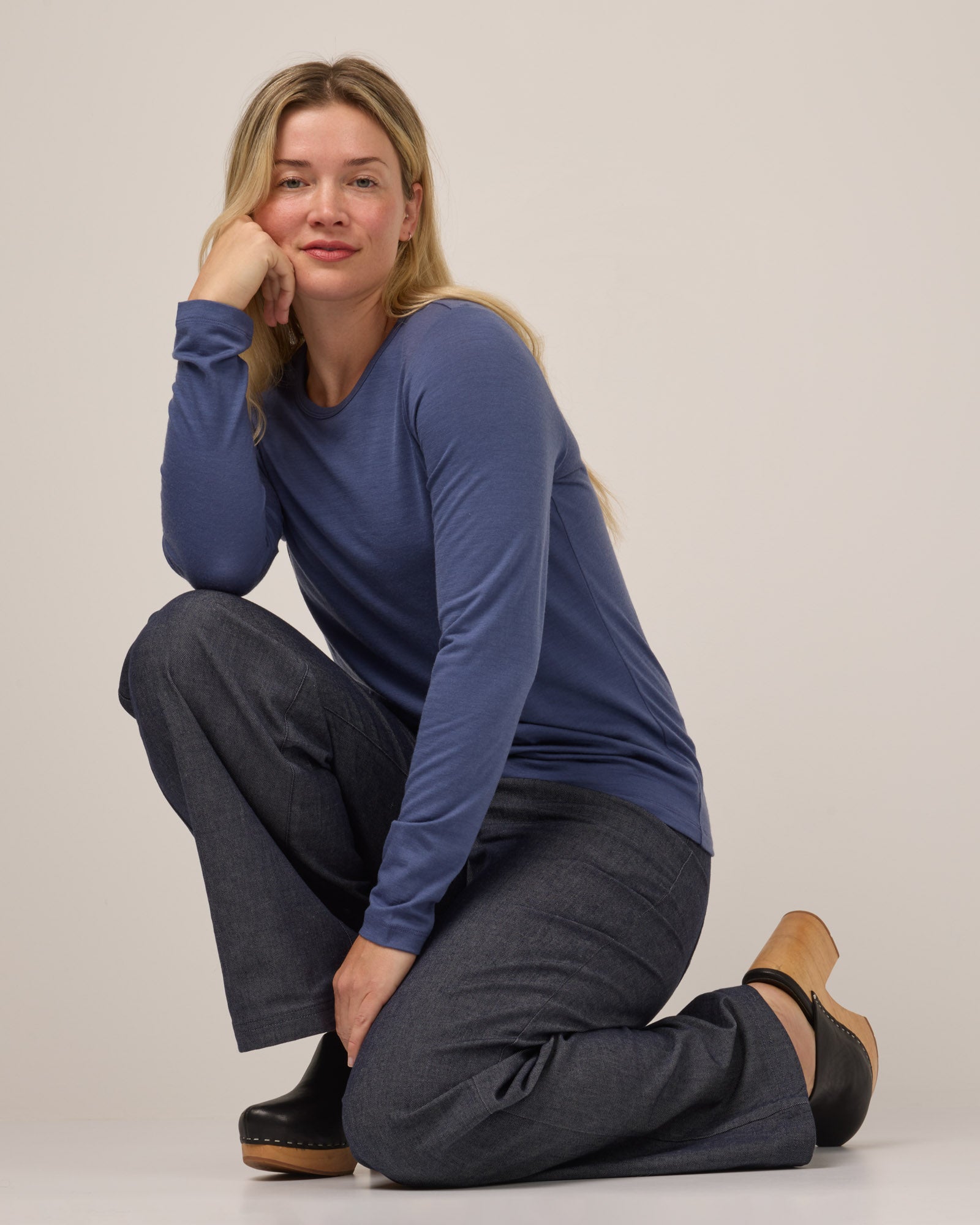 Sloan 100% Wool Fitted Tee