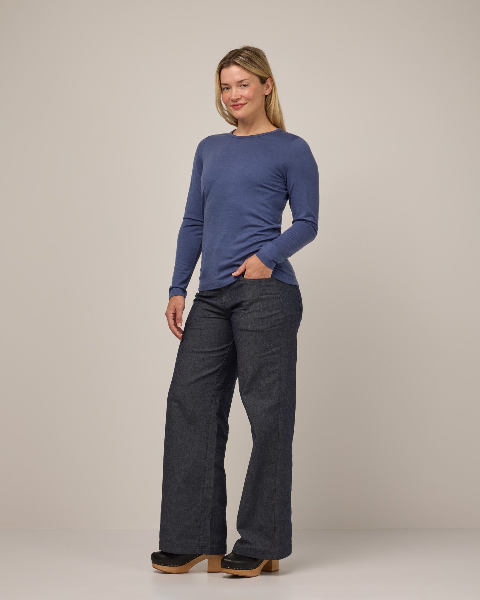 Sloan 100% Wool Fitted Tee