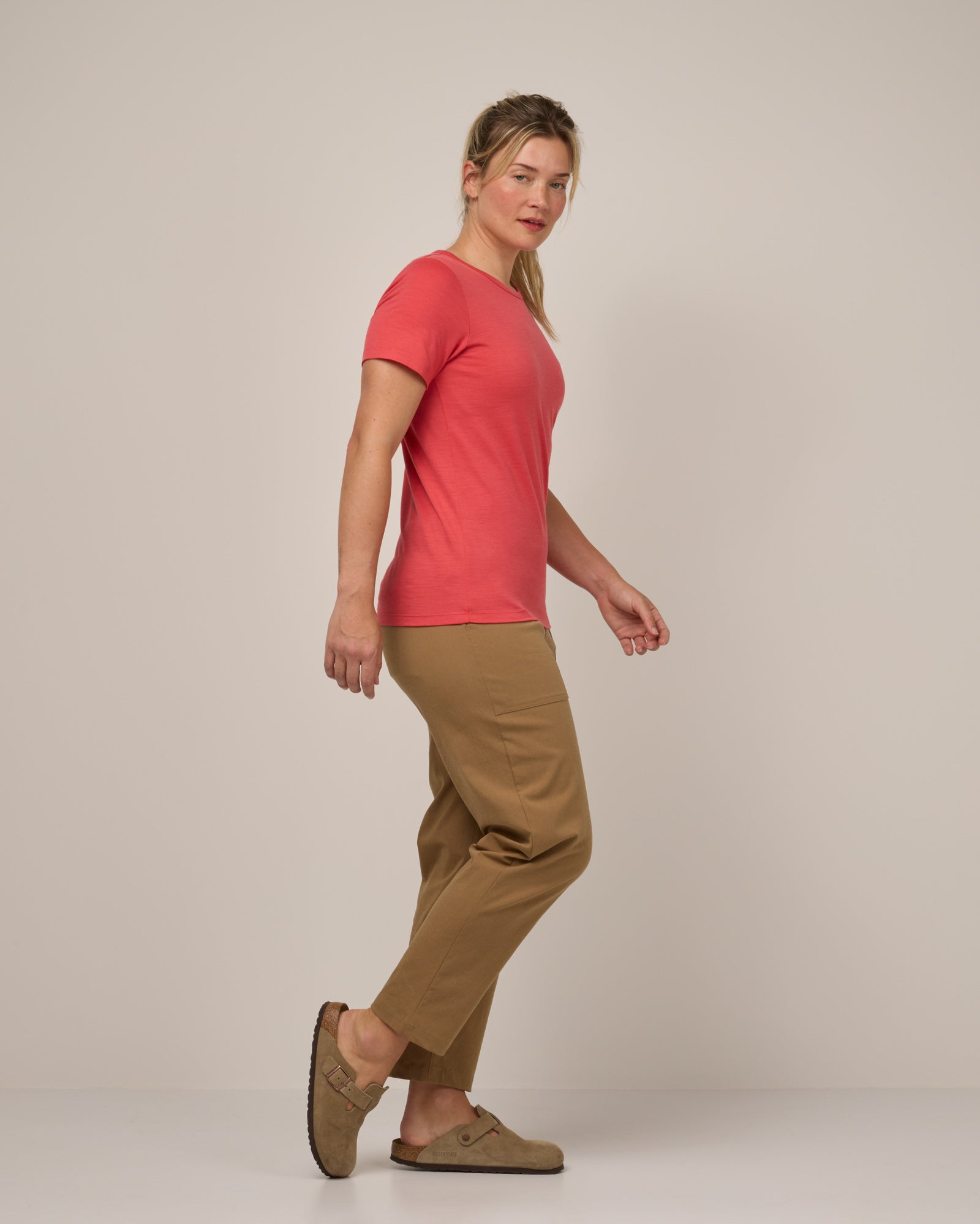 Cara 100% Wool Fitted Tee