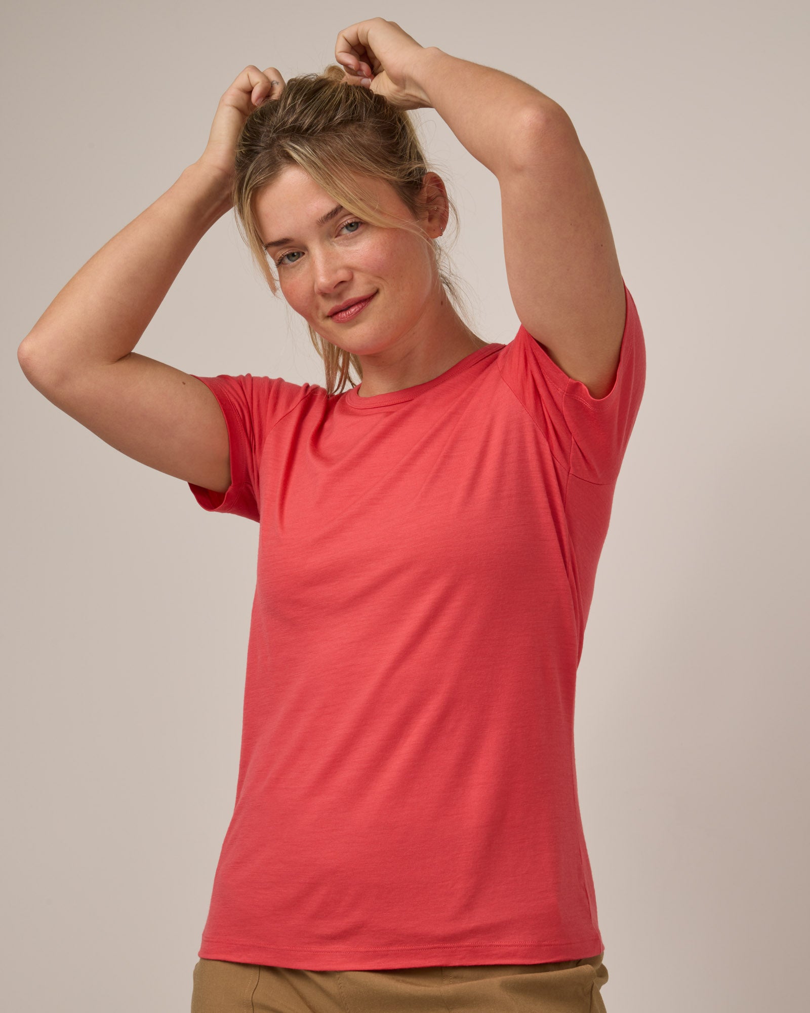 Cara 100% Wool Fitted Tee